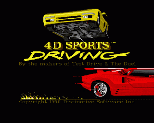 4D Sports Driving Opening